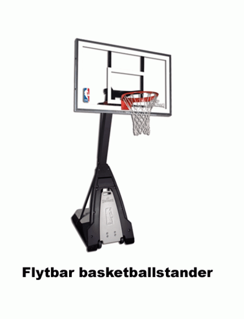 Flytbar basketball stander
